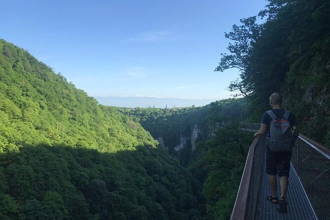 2 Days Trip to West Georgia (Caves, Canyons, Waterfalls) - Day 2: Martvili Canyon boat ride and local swimming at the dam