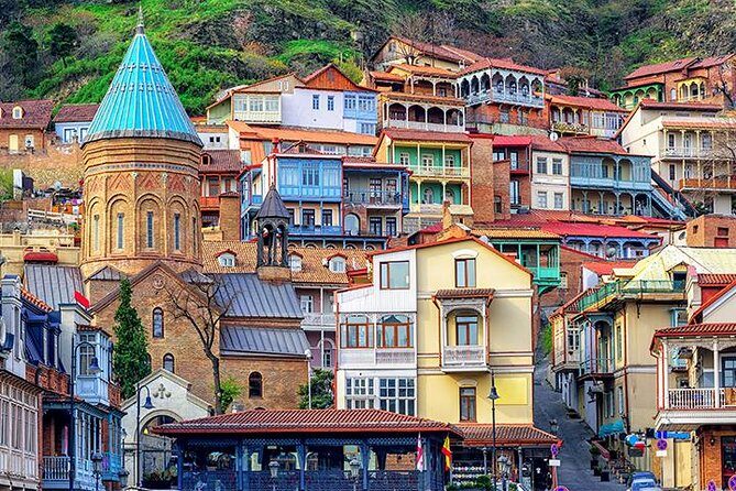 4 Group Tours Including Airport Transfers - Day 1 in Tbilisi: churches, bridges, sulfur baths, and the Narikala view