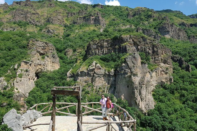 Best of Armenia: private 2-3 days tour to Yerevan w/ family lunch - Day 2: Garni Temple, Geghard Monastery, Charents Arch, and Symphony of Stones