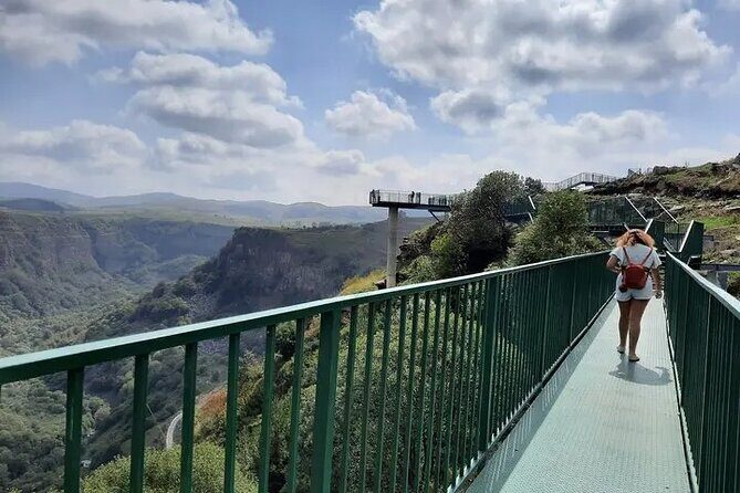 Dashbashi Canyon, Glass Bridge, Bicycle Zip Line, Swing, Private Full Day Tour - Swing at the canyon: The height test