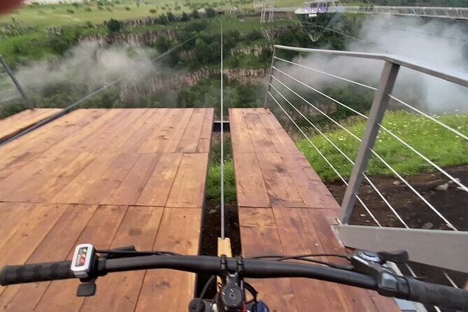 Dashbashi Canyon, Glass Bridge, Bicycle Zip Line, Swing, Private Full Day Tour - Glass bridge walk: The panoramic moment