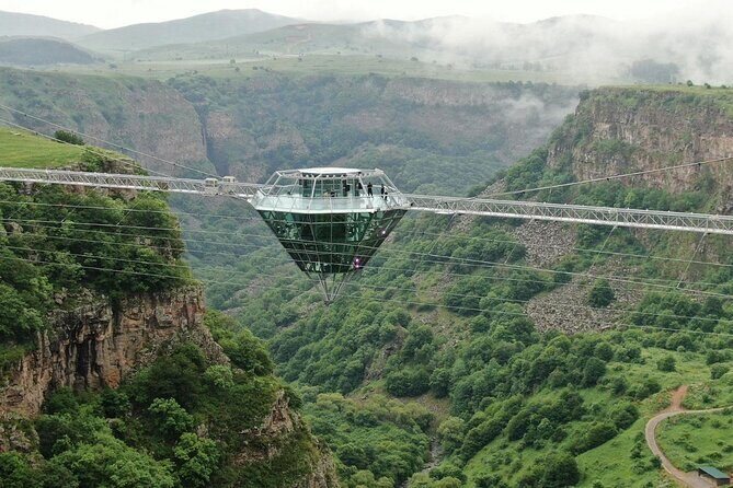 Dashbashi Canyon, Glass Bridge, Bicycle Zip Line, Swing, Private Full Day Tour - Stop 1: The canyon time that sets the tone
