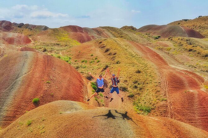 David Gareji and Real Rainbow Mountains Off-Road adventure + hike - Natlismtsemeli Monastery caves: frescoes, cave temples, and monastery life