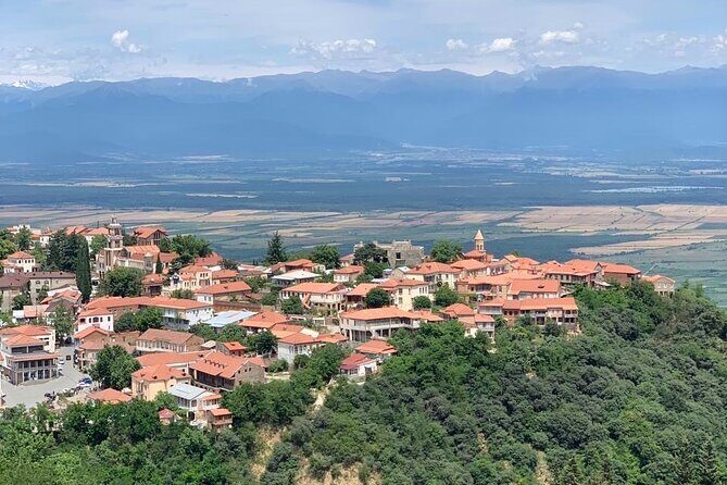 Day tour to Kakheti wine region Georgia - Bodbe Monastery of St. Nino: the view is the star