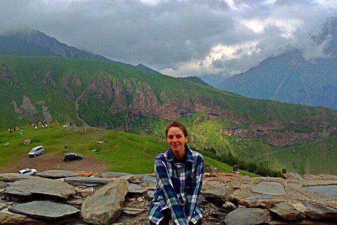 Day trip in Kazbegi - The 4x4 shift to Gergeti Holy Trinity Church at 2,170 m