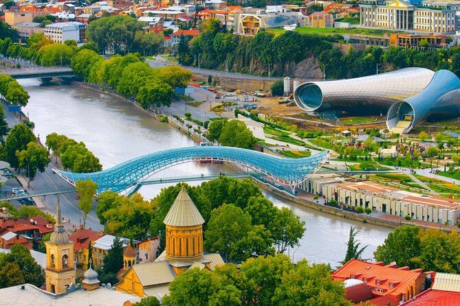 Discover Tbilisi: Hidden Gems and Iconic Sights Walking Tour - Bridge of Peace and the Mtkvari River: modern Tbilisi shows its new lines