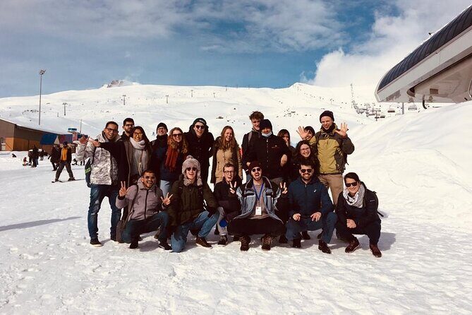 Highlights of Caucasus Mountains-Jinvali,Ananuri,Gudauri,Kazbegi(Group tour) - Gudauri: paragliding option, winter sports, and sun-facing mountain views