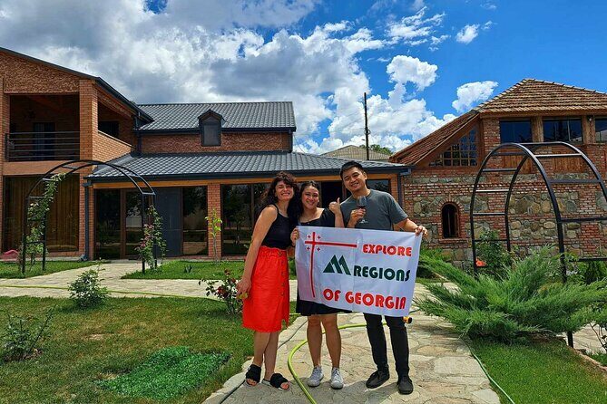 Kakheti - Small wineries and family-cooked lunch • Private tour - Hotel pickup and the Manavi fortress stop