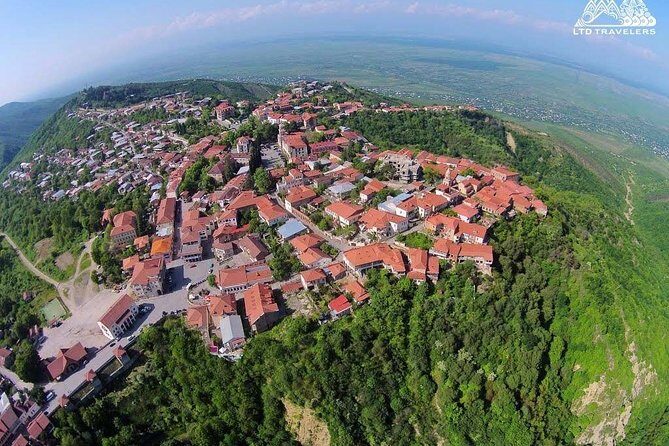 Kakheti;City of Love Sighnaghi, Bodbe. KTW. Wine House Group tour - Sighnaghi: City of Love romance, fortress wall views, and quick exploring