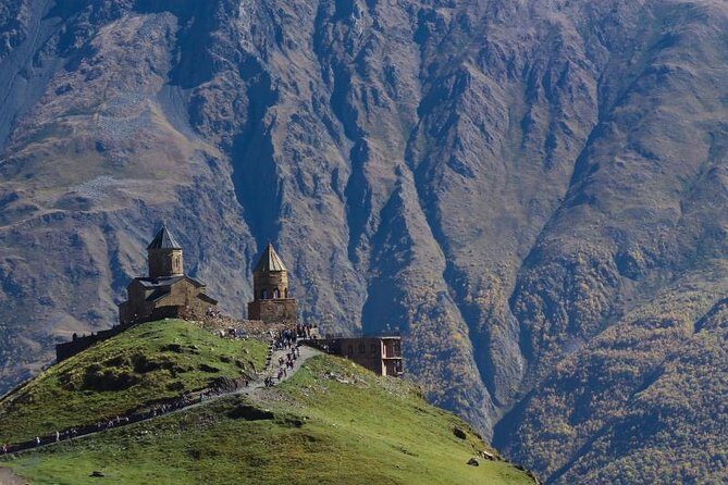 Kazbegi Adventure - Private Day Trip From Tbilisi with a Dinner + Masterclass - Gudauri Friendship Monument: Soviet Mosaics With Real Mountain Air