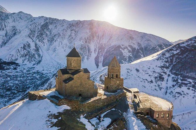 Kazbegi-Ananuri-Gergeti Private Tour - Stop 2: Ananuri Fortress Complex on the Reservoir Shore