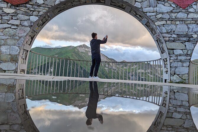 Kazbegi full day private tour + LUNCH - Entering the Kazbegi loop from Tbilisi