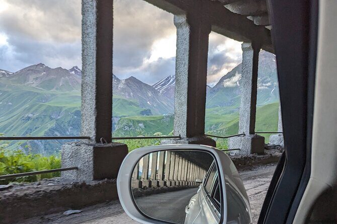 Kazbegi full day private tour + LUNCH - Stop 2: Ananuri Fortress Ensemble on the reservoir waters