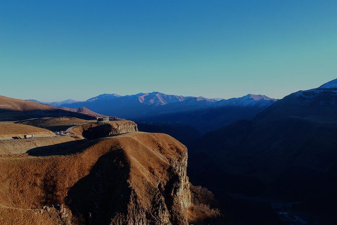 Kazbegi full day private tour + LUNCH - Stop 3: The Russian-Georgian Friendship Monument on the Military Highway