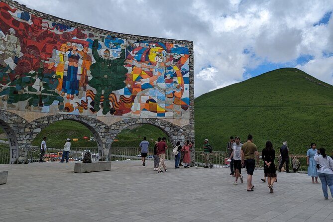 Kazbegi & Gudauri Private Full-Day Tour From Tbilisi - Gudauri Friendship Monument: treaty history meets roadside views