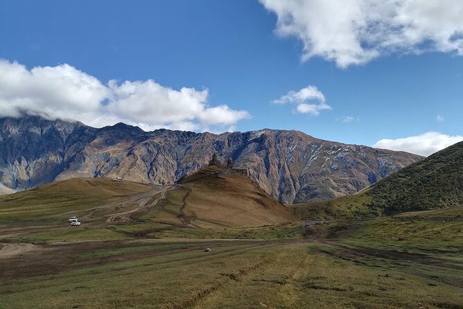 Kazbegi Tour from Tbilisi 2022 - Gergeti Trinity Church on Mount Kazbek (Mqinvartsveri): The Mountain Moment