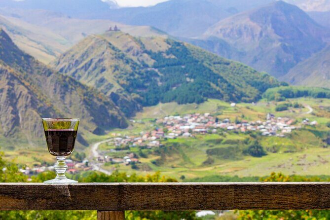 Kazbegi&Gudauri Small group tour including hotel pick up/drop-off - Russian-Georgian Friendship Monument: big gorge views