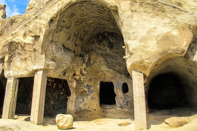 Mtskheta - Jvari + Gori - Uplistsikhe Tour - Stop 4: Uplistsikhe cave town for the fortress of God you can actually walk through