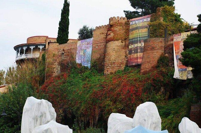 Old tbilisi walking tour & wine tasting - Rike Park and the Berlin Wall Segment: A Modern Symbol in the Middle of It