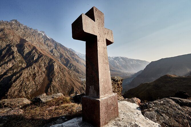 Private day trip to the Caucasus mountains and the Russian border - Stop 5: Dariali Gorge and the Georgia-Russia border viewpoints