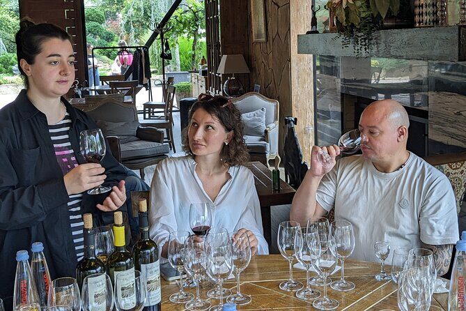 Private Kakheti Tour organic Wine Tasting with Lunch - Stop 1: KTW modern winery tasting and brandy