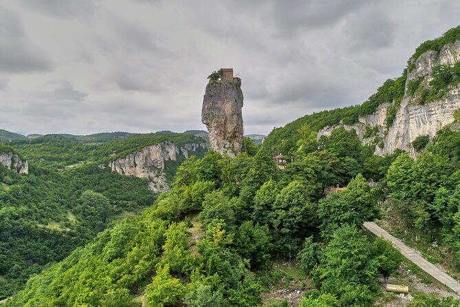 Soviet Story - Private day trip to Chiatura, Stalin's museum and Katskhi pillar - Morning start: 9:00 am pickup and a long road day