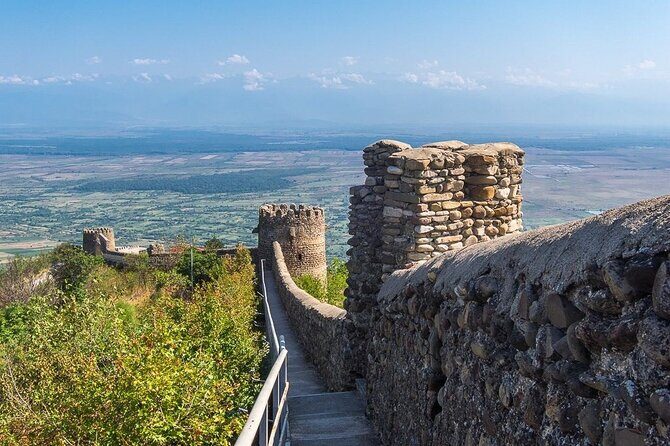 Taste of Kakheti: Wine Tour Bread Baking & Churchkhela Workshop - Bodbe Monastery of St. Nino: gardens, vineyards, and a healing spring