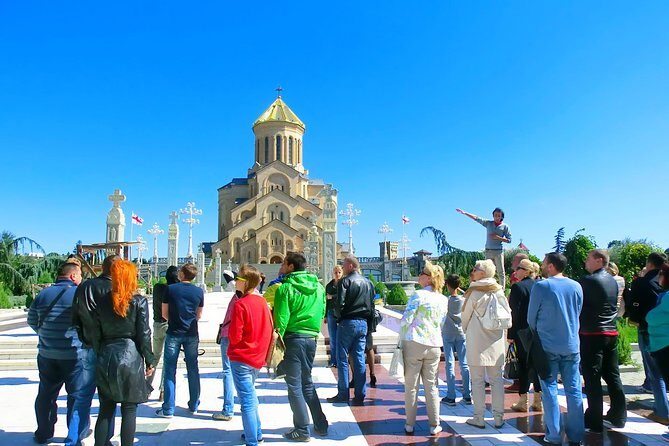 Tbilisi - Mtskheta - Jvari. Full City Tour on Hop On Hop Off Bus - Jvari Monastery: The Views That Justify the Travel
