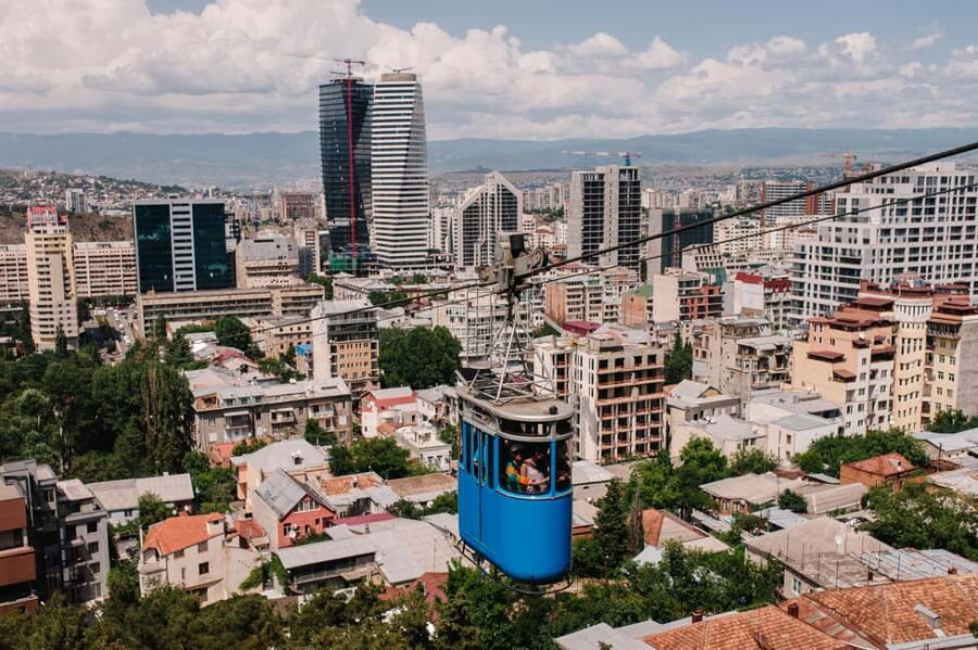 Tbilisi: Old and New City Guided Tour with 2 Cable Car Rides - Rike Park to the First Peak Cable Car: Your Fast Orientation