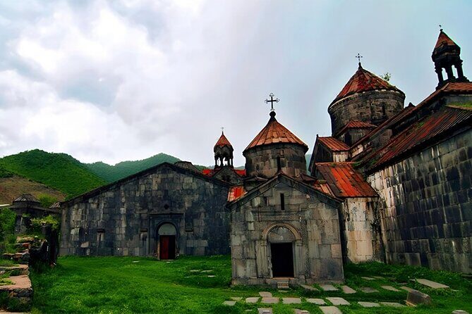 Tbilisi to Armenia Sanahin Haghpat Akhtala Monastery Group Tour - Akhtala fortress and monastery: frescoes plus high views