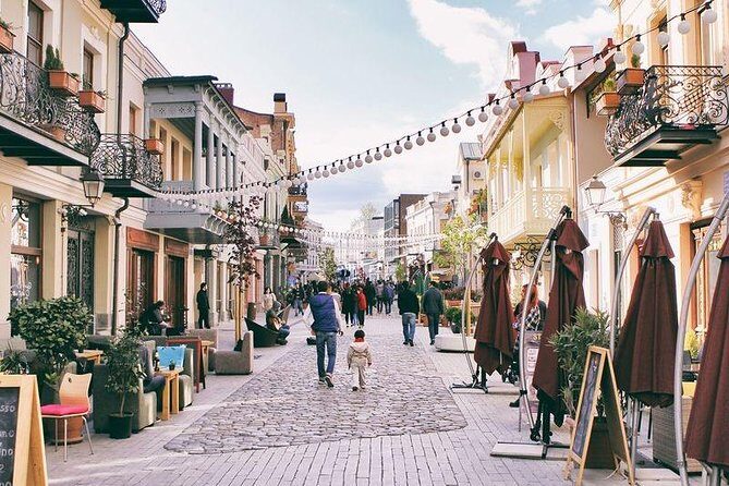 Tbilisi with all its glory and originality. (group walking tour) - Metekhi Cathedral and the Metekhi Plateau Panorama