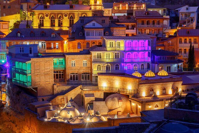 Tbilisi:Evening Walking & Talking Tour with Wine & Boat Ride - Price and Timing: What $10 Buys at Night