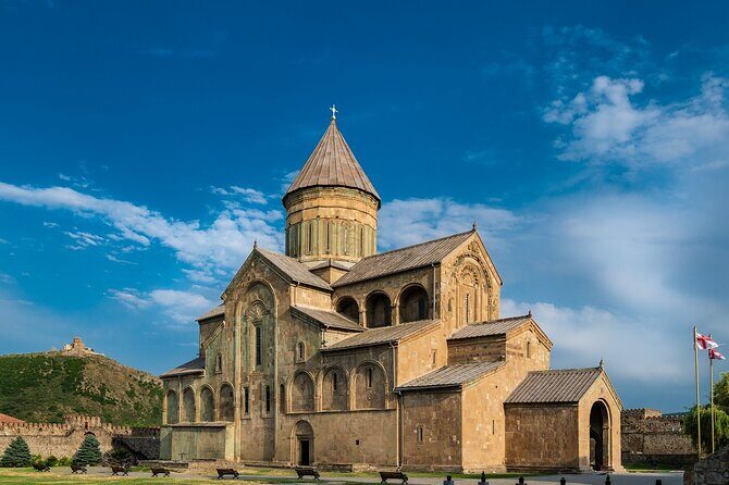 UNESCO Gems of Mtskheta - Old Capital of Georgia - Stop 1: Jvari Monastery for the view and the meaning of the cross