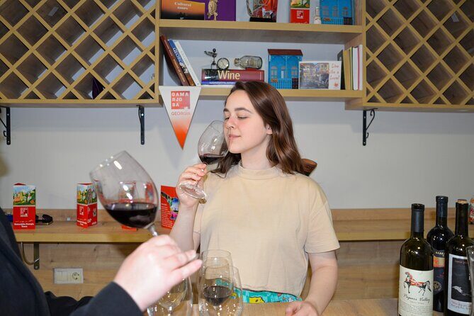 Wine Tasting in Tbilisi - Comfort Matters: The Space, the Visuals, and the English Advantage
